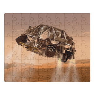 Rover & Descent Stage For Mars Science Laboratory Jigsaw Puzzle