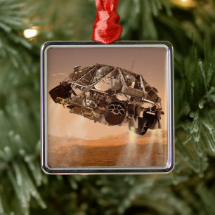 Rover & Descent Stage For Mars Science Laboratory Metal Ornament
