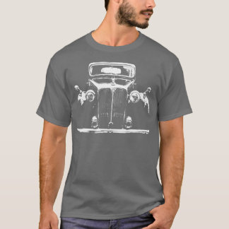 Rover P3 1940s classic monoblock white T-Shirt