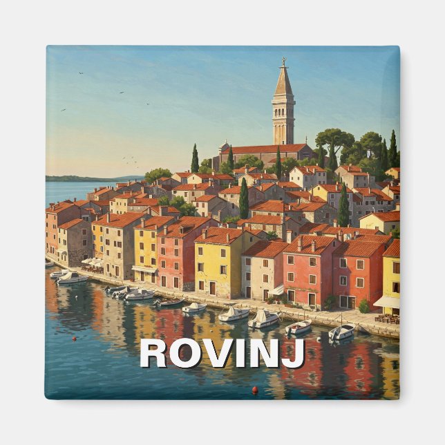 Rovinj Croatia Magnet (Front)