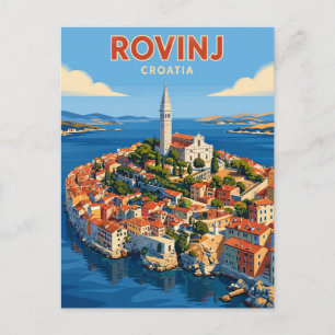 Rovinj Croatia Postcard