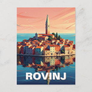 Rovinj Croatia Travel Postcard
