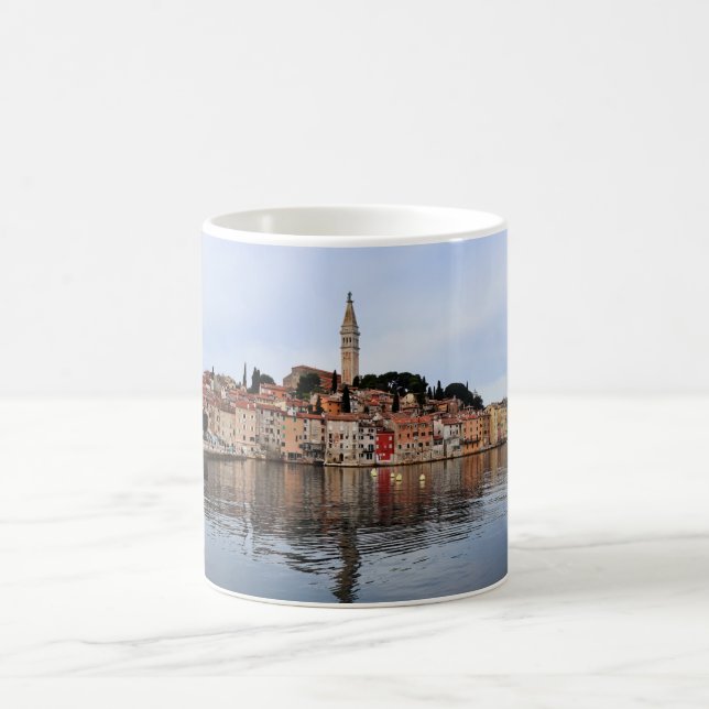 Rovinj Shore Line Coffee Mug (Center)