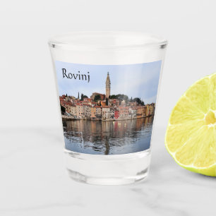 Rovinj Shore Line Shot Glass