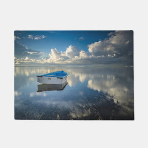 Row Boat On The Water Doormat