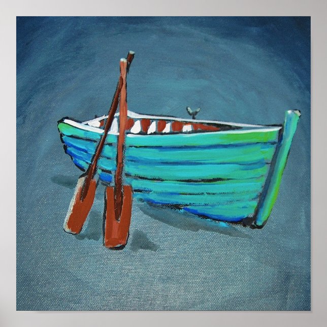 Row Boat Poster (Front)
