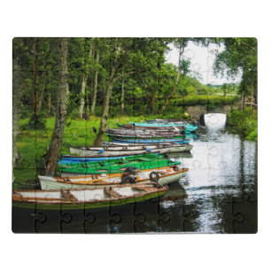 Row Boats, Killarney National Park, Ireland Puzzle