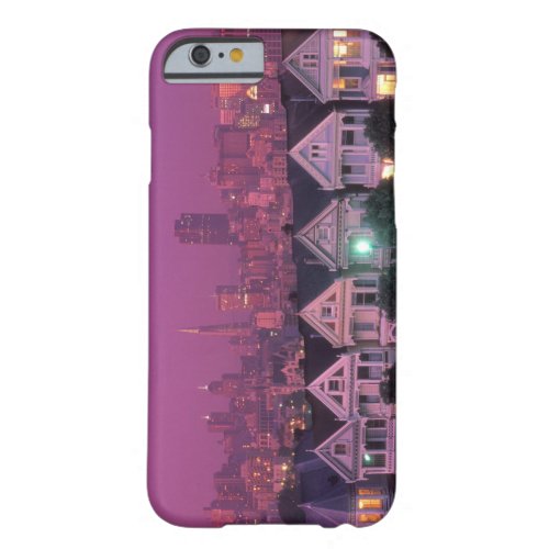 Row houses at sunset in San Francisco Barely There iPhone 6 Case