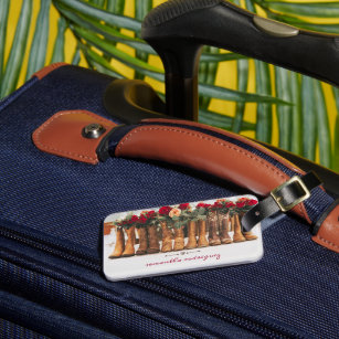 Luggage tags boots discount