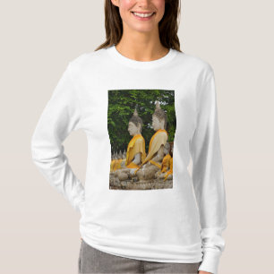 Row of Buddha statues, Wat Yai Chaya Mongkol T-Shirt