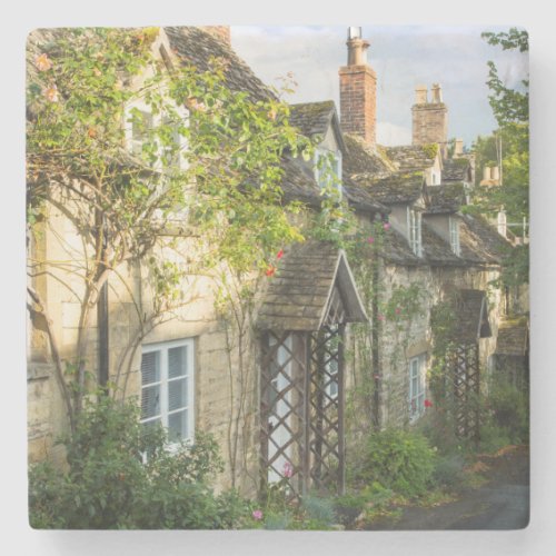 Row of cottages in Winchcombe Gloucestershire 2 Stone Coaster