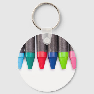 Row of Crayons Keychain