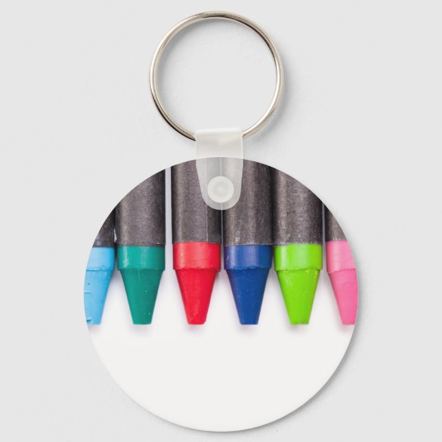 Row of Crayons Keychain (Front)