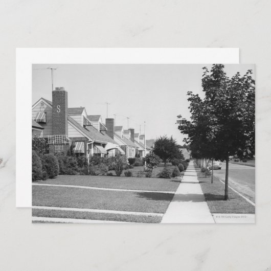 Row of Houses (Front/Back)