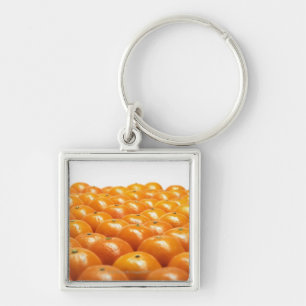 Row of oranges keychain