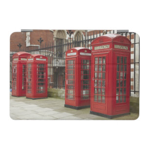 Row of phone boxes at the back of the Royal iPad Mini Cover