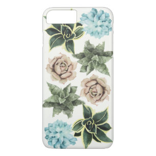 Row of Succulents iPhone 8 Plus/7 Plus Case