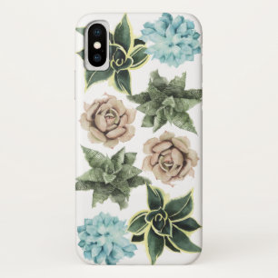 Row of Succulents iPhone X Case