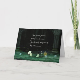 Row, Row ,Row Your Boat Card