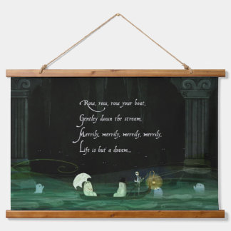 Row, Row ,Row Your Boat Hanging Tapestry