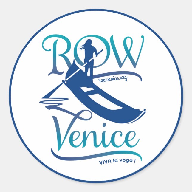 Row Venice Stickers (Front)