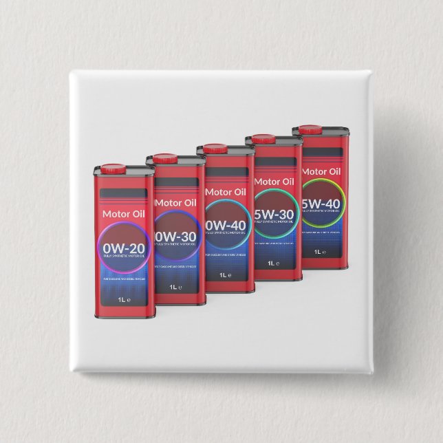 Row with different car motor oils button (Front)