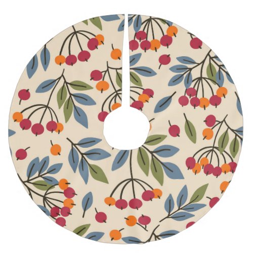 Rowan Branches Textile Vintage Charm Brushed Polyester Tree Skirt