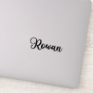 Rowan Name - Handwritten Calligraphy Sticker