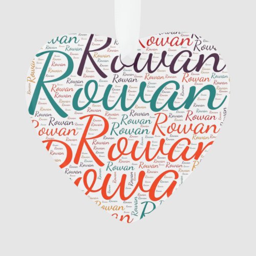 Rowan Ornament