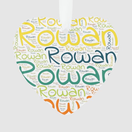 Rowan Ornament