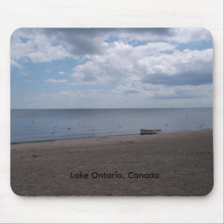 Rowboat at Lake Ontario Mouse Pad