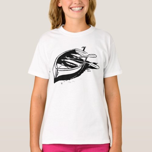 Rowboat Sketch T_Shirt