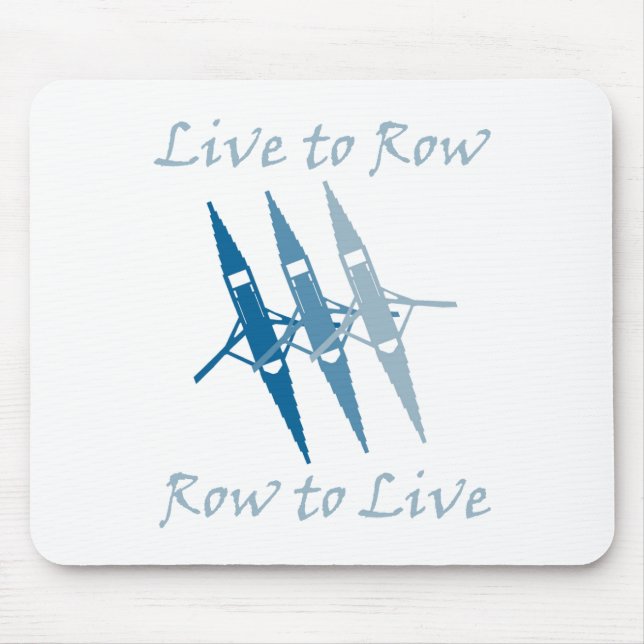 RowChick Live to Row Mouse Pad (Front)