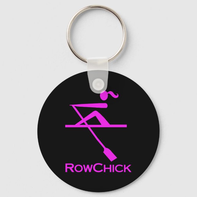 RowChick Logo Keychain (Front)