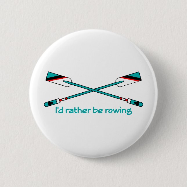 RowChick Rather Pinback Button (Front)