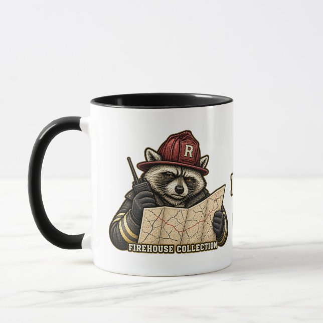 Rowdy Fire Chief Dispatch Wrong District Mug (Left)