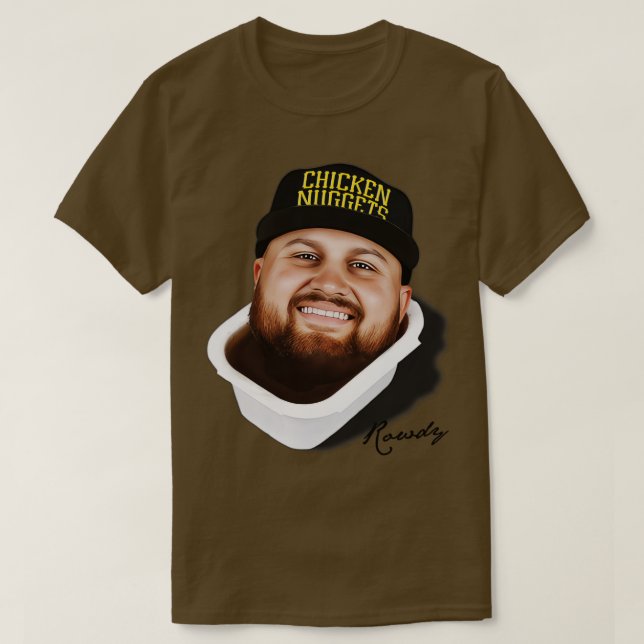 Rowdy Tellez CHICKEN NUGGETS T-Shirt (Design Front)