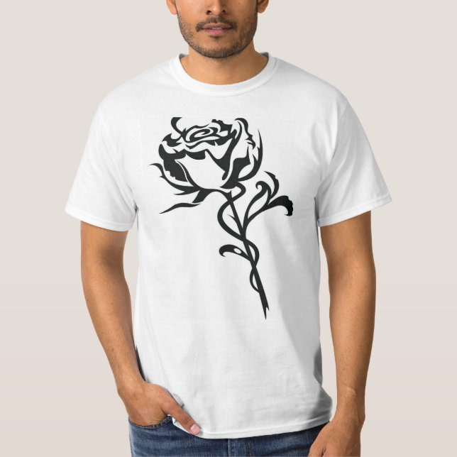 Rower flower man T-Shirt (Front)