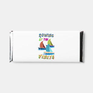 Rowing At The Veneta Hershey Bar Favors