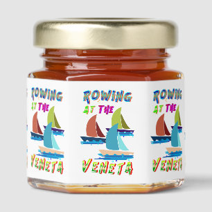 Rowing At The Veneta Honey Jar Favors