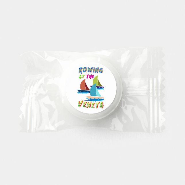 Rowing At The Veneta Life Saver® Mints (Front)
