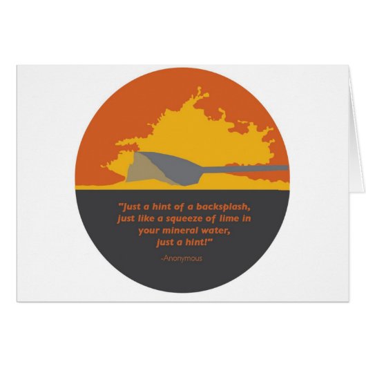 Rowing Backsplash Cards (Front Horizontal)