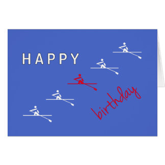 Row Boat Cards - Invitations, Greeting &amp; Photo Cards | Zazzle