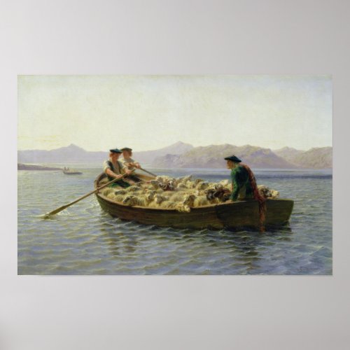 Rowing_Boat 1863 Poster