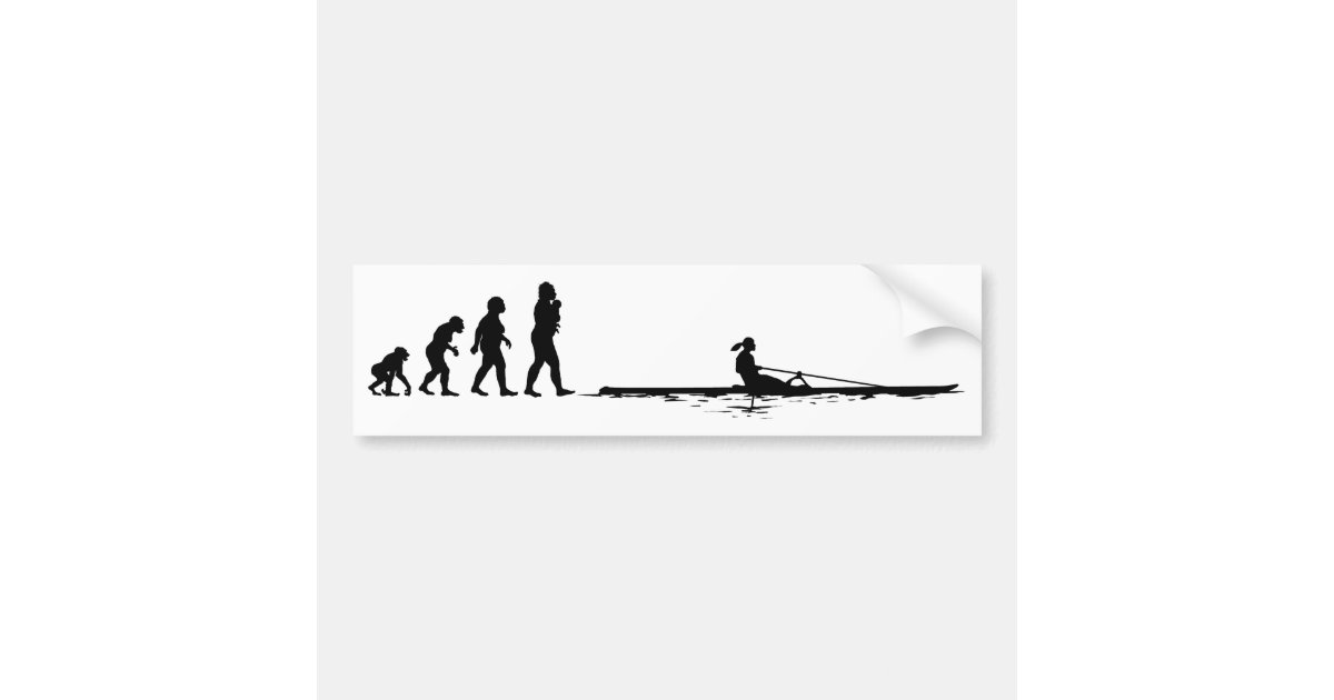 Rowing Bumper Sticker Zazzle