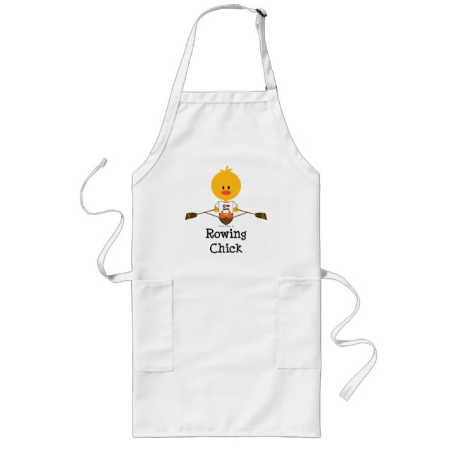 Rowing Chick Apron (Front)