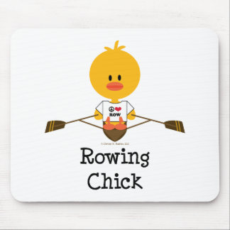 Rowing Chick Mousepad