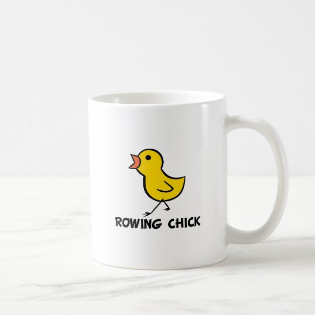 Rowing Chick Mug (Right)
