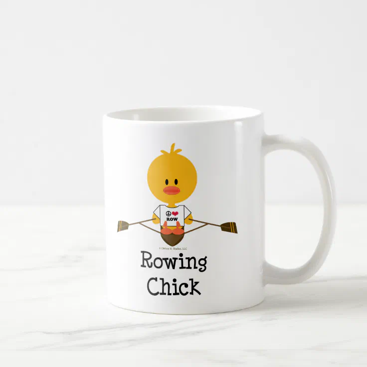 Rowing Chick Mug | Zazzle