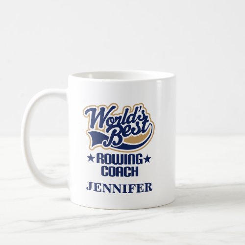 Rowing Coach Personalized Mug Gift